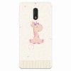 Husa silicon pentru Nokia 6, Giraffe Cute