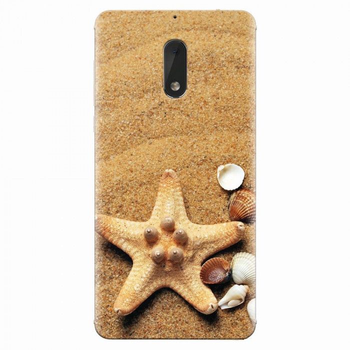 Husa silicon pentru Nokia 6, Sea Shells