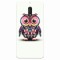 Husa silicon pentru Nokia 6, Colorful Owl Illustration