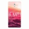 Husa silicon pentru Nokia 3, Be Happy Puffy Clouds