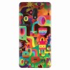 Husa silicon pentru Nokia 6, Abstract Colorful Shapes