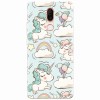 Husa silicon pentru Nokia 7 Plus, Unicorns And Clouds