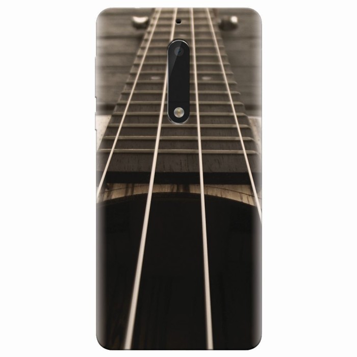Husa silicon pentru Nokia 5, Bass Guitar