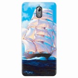 Husa silicon pentru Nokia 3.1, Attractive Art Of Ships
