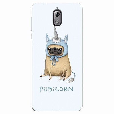 Husa silicon pentru Nokia 3.1, Pugicorn foto