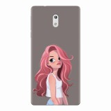 Husa silicon pentru Nokia 3, Cute Girl