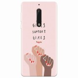Husa silicon pentru Nokia 5, Girls Supportgirls