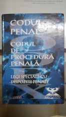 Codul penal, Codul de procedura penala, Legi speciale cu dispozi?ii penale, 2000 foto