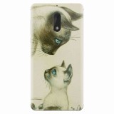 Husa silicon pentru Nokia 6, Little Cat