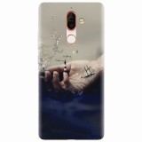 Husa silicon pentru Nokia 7 Plus, 3D Hand Ocean Render