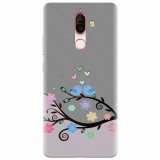 Husa silicon pentru Nokia 7 Plus, Bird Love