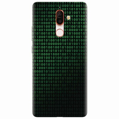 Husa silicon pentru Nokia 7 Plus, Binary Code foto