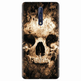 Husa silicon pentru Nokia 8, Zombie Skull