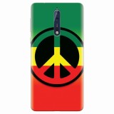 Husa silicon pentru Nokia 8, Peace