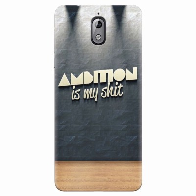 Husa silicon pentru Nokia 3.1, Ambition Is My Shit foto