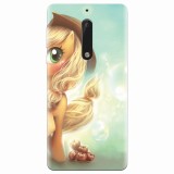 Husa silicon pentru Nokia 5, Applejack Pony Cute K