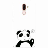 Husa silicon pentru Nokia 7 Plus, Panda Cellphone