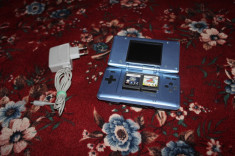 Nintendo DS cu 2 jocuri si incarcator foto