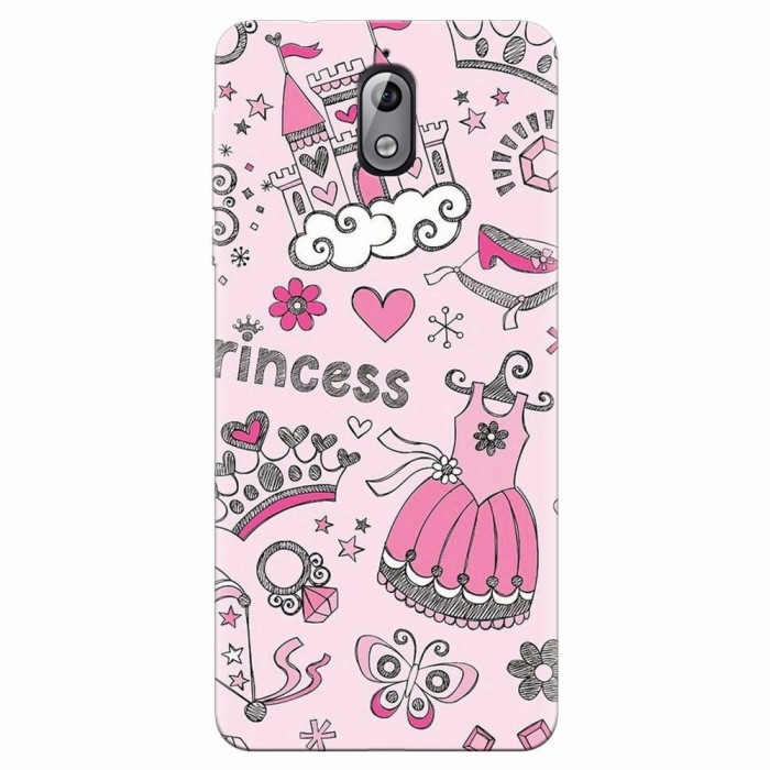 Husa silicon pentru Nokia 3.1, Princess