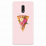 Husa silicon pentru Nokia 6, Flower Pizza