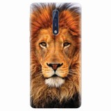 Husa silicon pentru Nokia 8, Colorful Lion4
