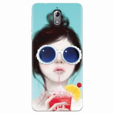 Husa silicon pentru Nokia 3.1, Cute Girly 001 foto