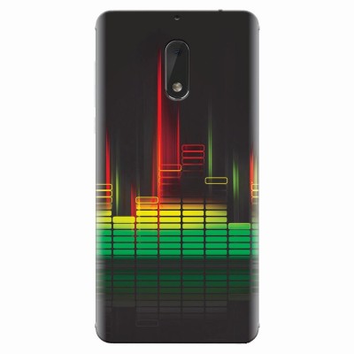 Husa silicon pentru Nokia 6, Abstract Dj Sound System foto