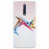 Husa silicon pentru Nokia 8, Abstract Minimalistic Colors Triangles