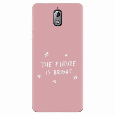 Husa silicon pentru Nokia 3.1, The Future Is Bright foto