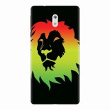 Husa silicon pentru Nokia 3, Rasta Color Lion