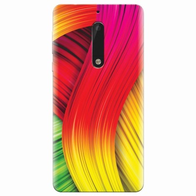 Husa silicon pentru Nokia 5, Colorful Abstract foto