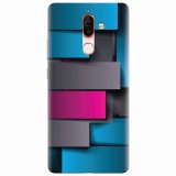 Husa silicon pentru Nokia 7 Plus, Cool Abstract