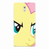 Husa silicon pentru Nokia 3, Close Up Fluttershy My Little Pony Friendship Is Magic