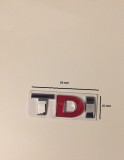 Emblema TDI d ROSU, Volkswagen, GOLF IV Variant (1J5) - [1999 - 2006]