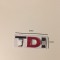 Emblema TDI d ROSU