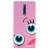 Husa silicon pentru Nokia 8, Girly Cute