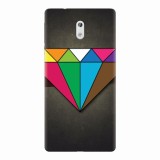 Husa silicon pentru Nokia 3, Colorful Diamond