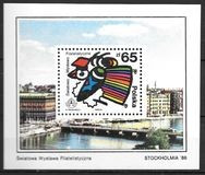 Polonia 1986 - Bloc Stockholmia &#039;86,neuzat,perfecta stare(z)