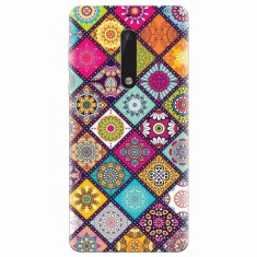 Husa silicon pentru Nokia 5, Mandala Pattern foto