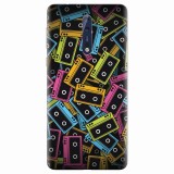 Husa silicon pentru Nokia 8, Audio Cassette Color Vector