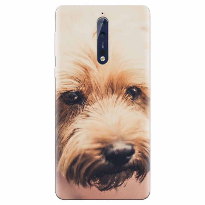 Husa silicon pentru Nokia 8, Love Pup