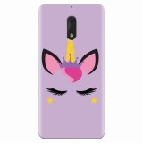 Husa silicon pentru Nokia 6, Unicorn Shine