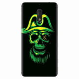 Husa silicon pentru Nokia 6, Pirate Skull