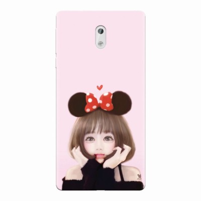 Husa silicon pentru Nokia 3, Girly 002 foto