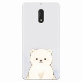 Husa silicon pentru Nokia 6, Bear