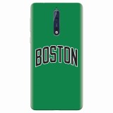 Husa silicon pentru Nokia 8, NBA Boston Celtics