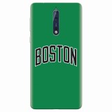 Husa silicon pentru Nokia 8, NBA Boston Celtics