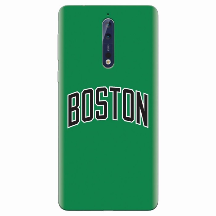Husa silicon pentru Nokia 8, NBA Boston Celtics