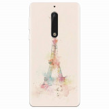 Husa silicon pentru Nokia 5, Eiffel Tower 001