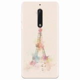 Husa silicon pentru Nokia 5, Eiffel Tower 001